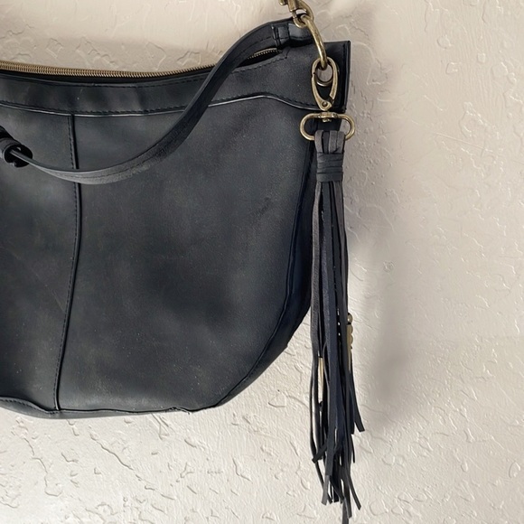 Charcoal Gray Crossbody/Shoulder Bag - Picture 3 of 5